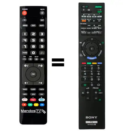 Mando a distancia original de SONY KDL-40NX805
