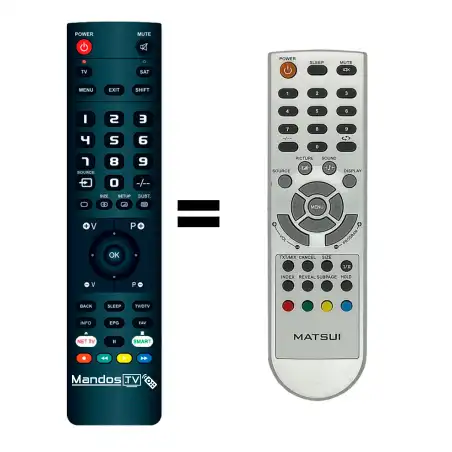 Mando a distancia original de Matsui HOF06I538GPD3
