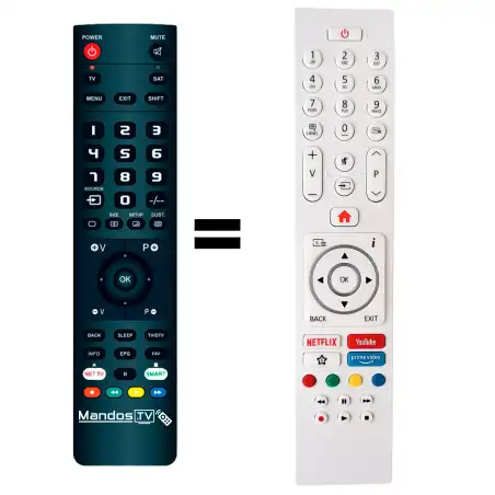 Mando a distancia original de Finlux 22FWDC5161