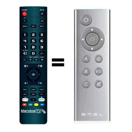 Mando a distancia original de SMSL AD18