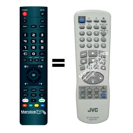 Mando a distancia original de JVC 6711R1P037B