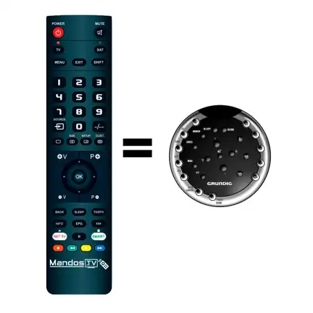 Mando a distancia original de Grundig PA-3