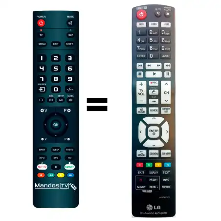 Mando a distancia original de LG AKB73675701