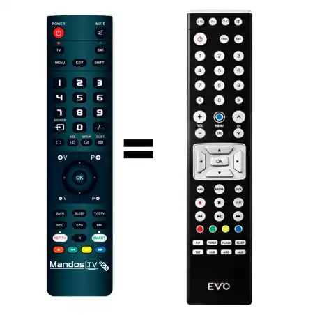 Mando a distancia original de EVO ENFINITY-X2+