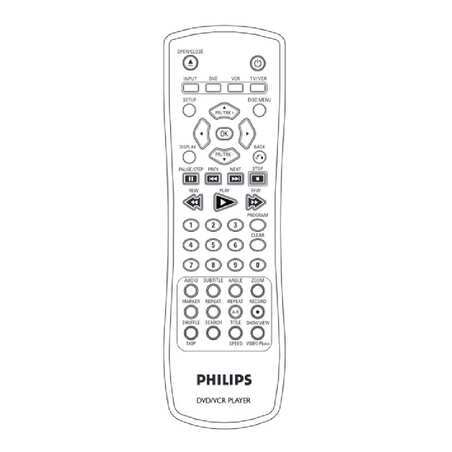Mando a distancia PHILIPS DVP3350V05