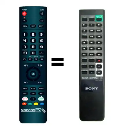Mando a distancia original de SONY MHC-2500