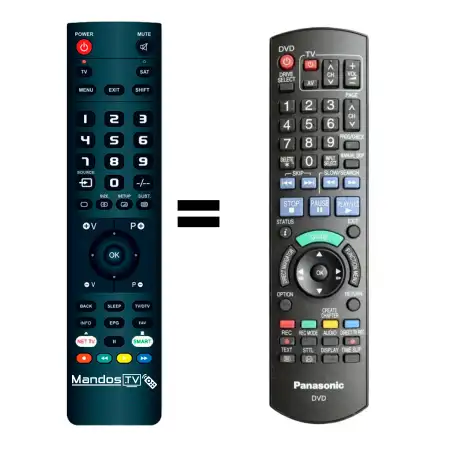 Mando a distancia original de Panasonic N2QAYB000293