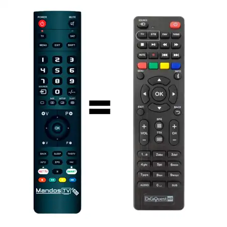 Mando a distancia DIGIQUEST DGQ900EA