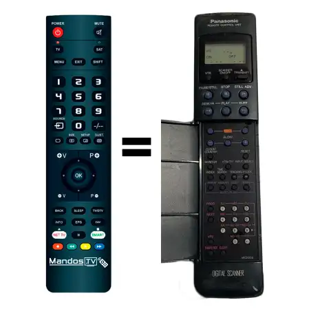 Mando a distancia original de PANASONIC NV-J40