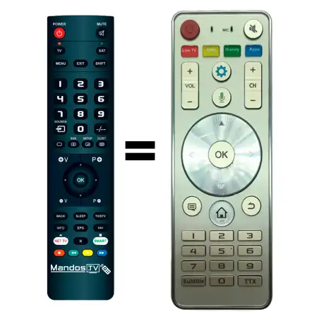 Mando a distancia original de Hisense 55K680UAD