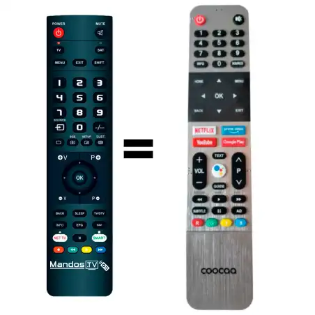 Mando a distancia COOCAA 32S3N
