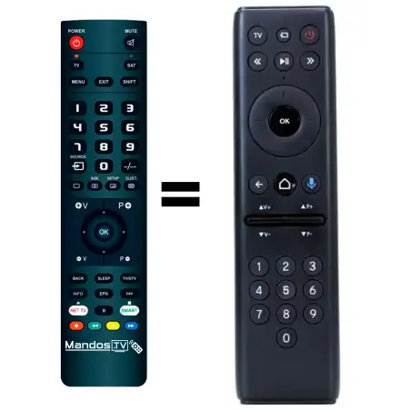 Mando a distancia original de SFR T4HU1815/30K