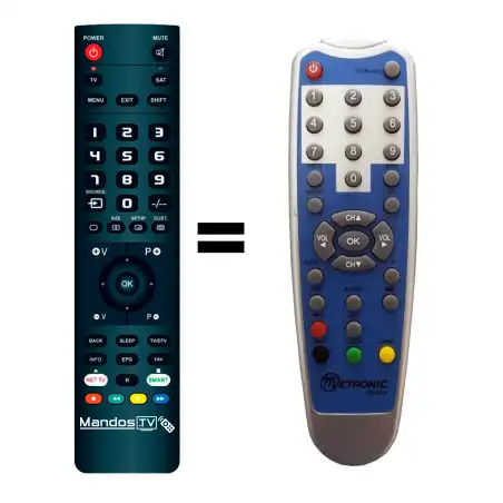 Mando a distancia original de Metronic 060324