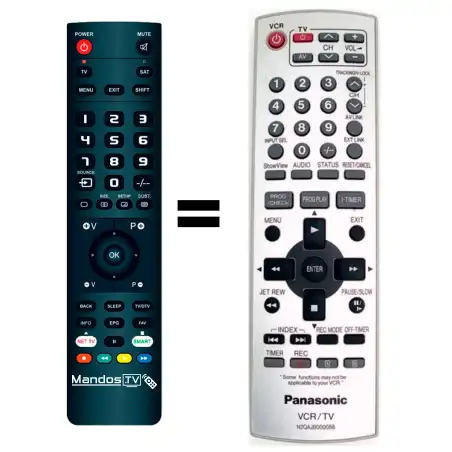 Mando a distancia original de PANASONIC N2QAJB000088