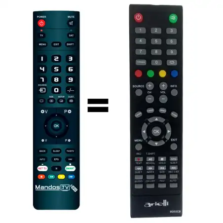 Mando a distancia original de Arielli LED2454HD