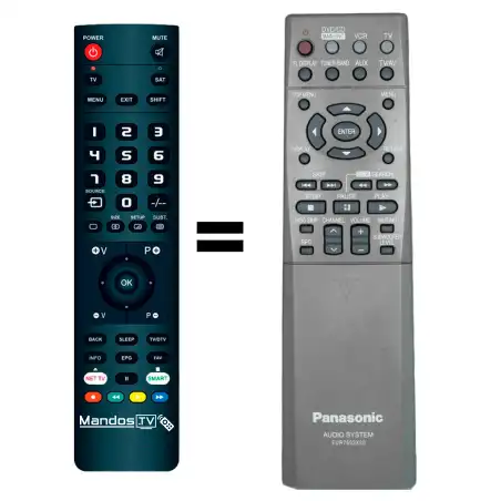 Mando a distancia original de PANASONIC EUR7502X20