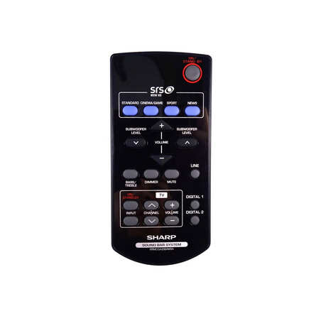 Mando a distancia SHARP HT-SB350