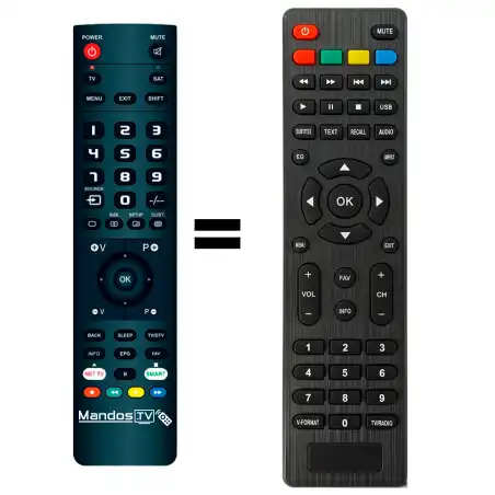 Mando a distancia original de Isnatch IS-200D (V1)