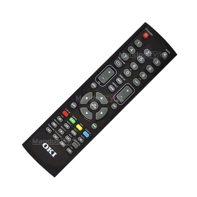 Mando a Distancia REEMPLAZABLE para TV LED OKI // Modelo TV: L22IA-PHDTUV