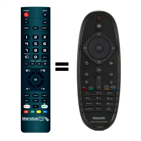 Mando a distancia original de Philips HTS5560/12