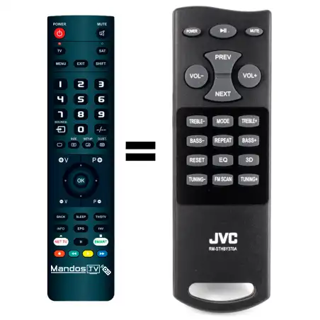 Mando a distancia original de JVC TH-BY370A