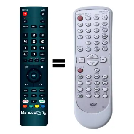 Mando a distancia original de Funai NB126