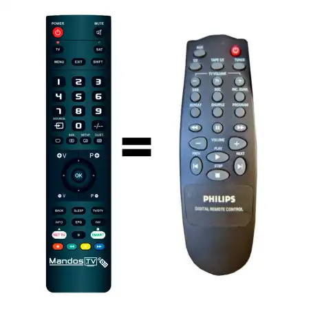 Mando a distancia original de PHILIPS FW339C/22