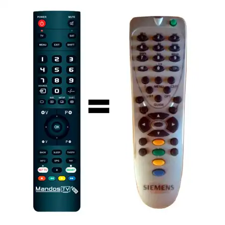 Mando a distancia original de Siemens THIN BOX