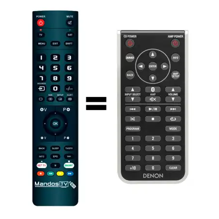 Mando a distancia original de Denon PMA-30