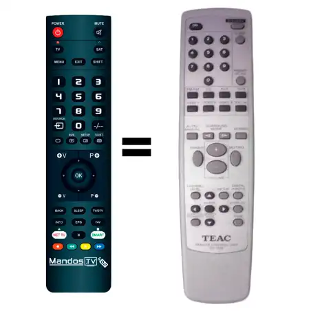 Mando a distancia original de Teac/teak AG-D8850