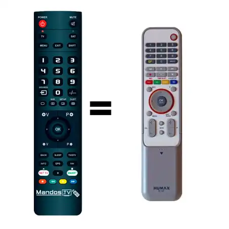 Mando a distancia original de Humax IPDR-9800S
