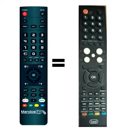 Mando a distancia original de Trevi DVBX2724CI