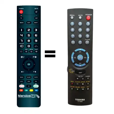 Mando a distancia TOSHIBA CT-9995