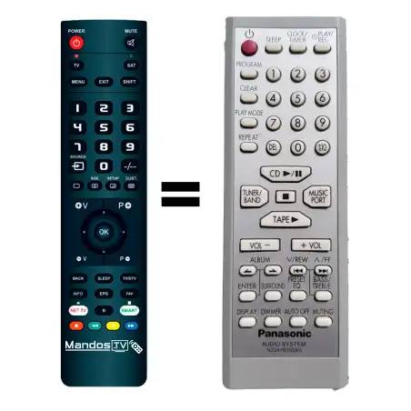 Mando a distancia original de Panasonic SA-PM33DB