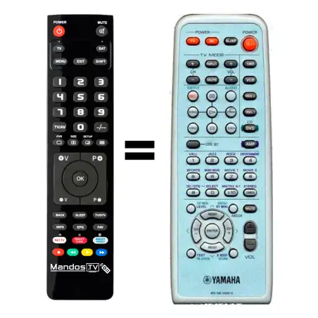 Mando a distancia original de Yamaha V909520