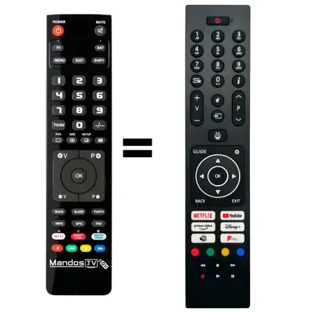 Mando a distancia original de Vestel RC-45137T