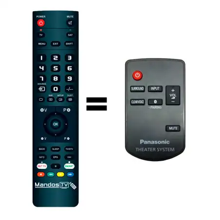 Mando a distancia original de PANASONIC N2QAYC000102