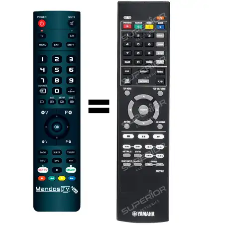 Mando a distancia original de Yamaha BD-A1020