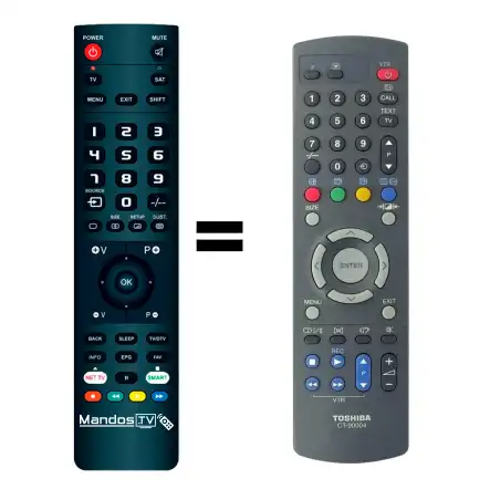 Mando a distancia TOSHIBA CT-90004