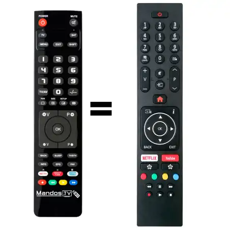 Mando a distancia original de Finlux RC43137