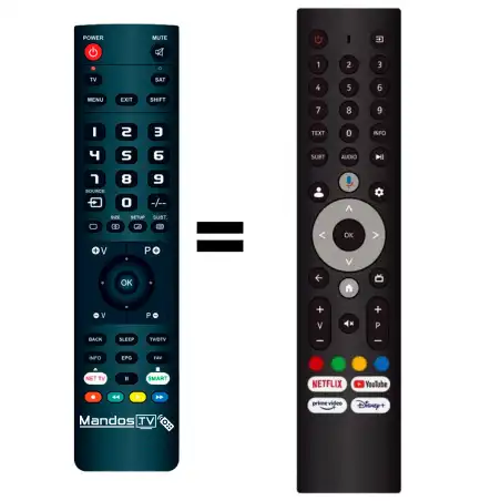 Mando a distancia SMART-TECH 32HG01VC