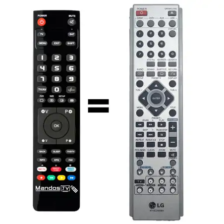 Mando a distancia original de LG 6710CDAK09H
