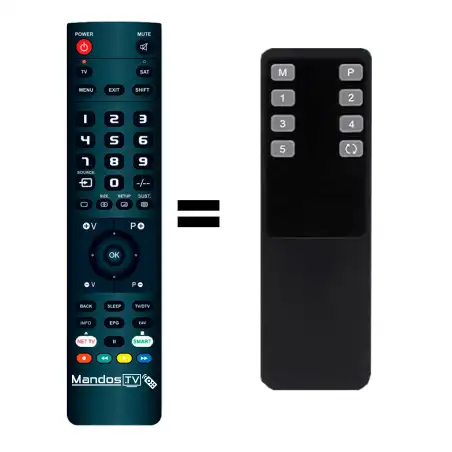 Mando a distancia original de Tesmart HSW0401A1U