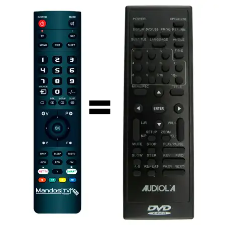 Mando a distancia AUDIOLA HDMI2034-USB