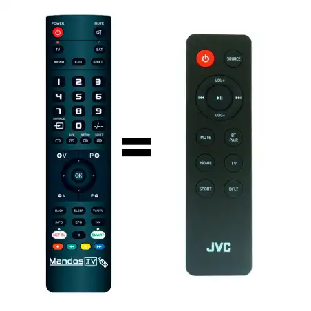 Mando a distancia original de JVC TH-WL315B