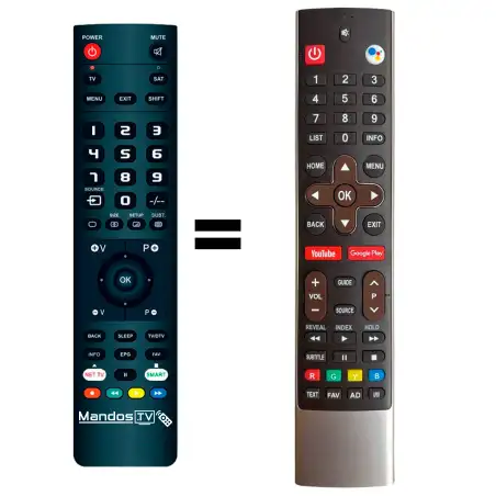 Mando a distancia original de Skyworth 539C-267708-W040