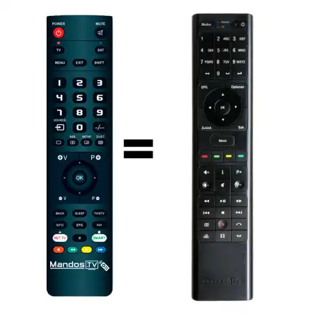 Mando a distancia original de Telekom MEDIARECEIVER-500SAT