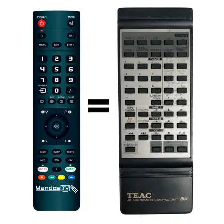 Mando a distancia original de TEAC/TEAK UR-404