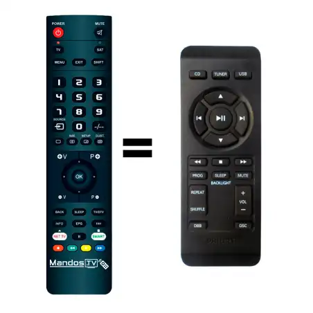 Mando a distancia original de Philips AZ787/12