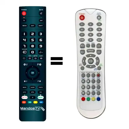 Mando a distancia original de Emerson EM22CBB